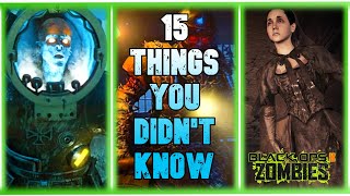 15 Things you DIDN'T KNOW in Black Ops 2 Zombies!!