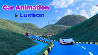 Creating a moving car animation in Lumion (Full Tutorial) | Step by Step For Beginner