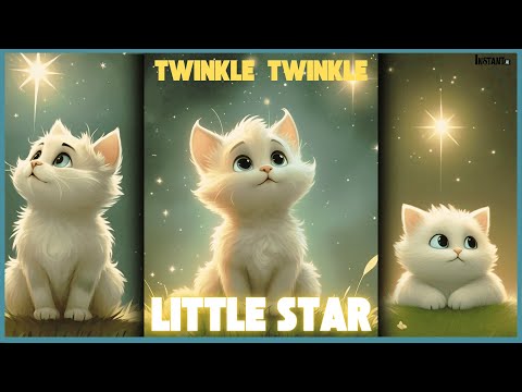 Twinkle Twinkle Little Star - Nursery rhyme, kids song,  preschool, kindergarten, grade 1,-8, AI