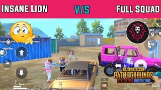 @insanelion6101 1v4 Best Clutch 🇮🇳🔥insane lion best clutches 😵🔥 #insanelionpubglite #shorts