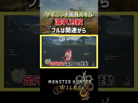 【モンハンワイルズ】タマミツネの武器スキルがオモロイ！【モンスターハンターワイルズ / #モンハンワイルズ / #モンスターハンターワイルズ 】