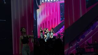 #momo and #nayeon dance #gidle #queencardchallenge against #sana at #readytobe Oakland! #twice #tour