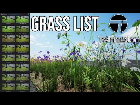 All The Realistic Grass In Twinmotion 2023