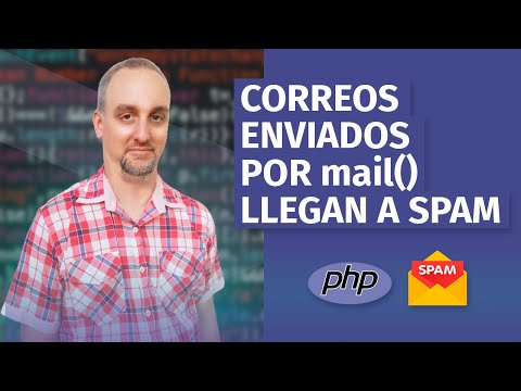 Los correos enviados por la función mail llegan a SPAM