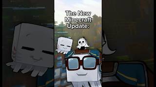 The New Minecraft Update: cute happy Ghasts #minecraft