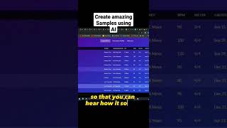 Create amazing samples using AI #fl #music #audio #ai #chatgpt #aimusic #aiaudio #samples