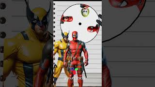 which one is cool?  #deadpoolvswolverine #marvel #wolverine #youtubeshorts #wolverin #ironman