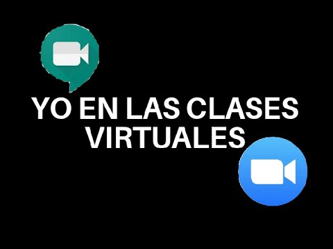 Yo en las clases virtuales