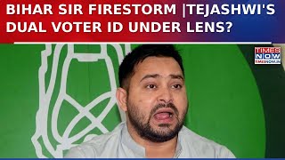 Bihar SIR Uproar Refuses To Die Down | EC Vs Tejashwi Escalates Amid Dual Voter ID Controversy