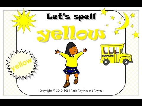 Let's Spell Yellow - Sample