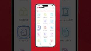 Crop PDF with PDF Export App