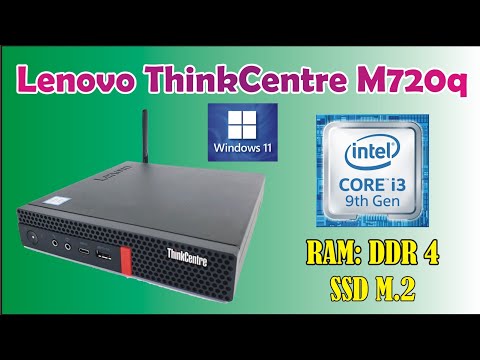 Lenovo ThinkCentre M720q Micro PC unboxing and Review