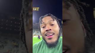 PACKERS WIN - Josh Jacobs
