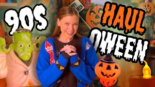 My VINTAGE 90s Halloween Haul 🎃🍂✨