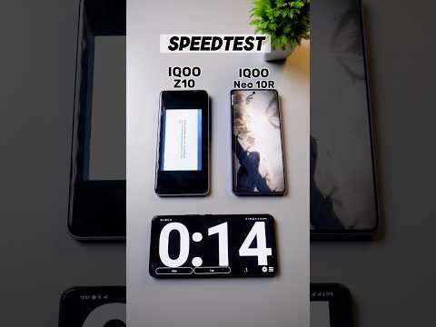 iQOO Z10 vs iQOO Neo 10R 🔥 BGMI Speed Test | Which is Faster?  | 2025 Gaming Beast Battle! #shorts