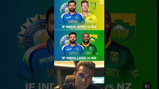 indian team semi final scenario🤣 #championstrophy2025 #indvsnz #cricketshorts