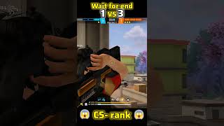 😈 impossible 1vs 3 clashsquad #freefire