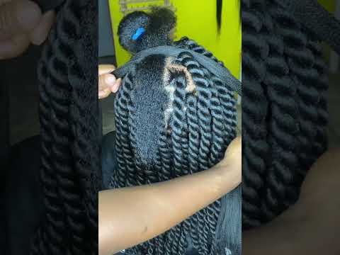 How to go Senegalese Twist with Rubber Bands - Beginners - Friendly Tutorial