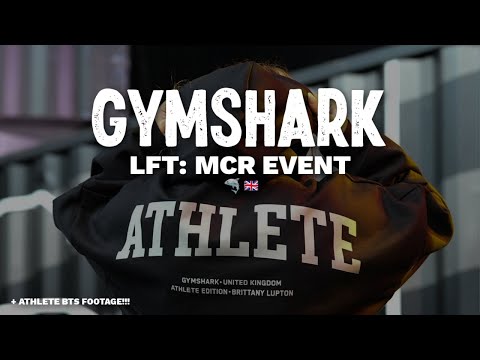 Gymshark Lift Manchester Event | BTS athlete content & a week in the UK!