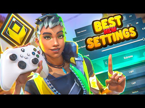 *NEW* The BEST SETTINGS For Ranked on CONSOLE VALORANT! (Full Guide)