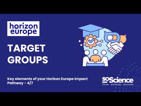 Impact Pathway Tips 4 - Target Groups