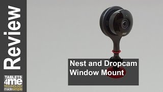 How to mount drop or nest cam to a window with POP Mounts!