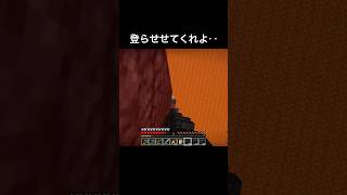 登らせてくれよ‥ #マイクラ #配信 #ふーよい #shorts