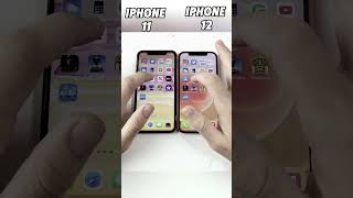iPhone 11 vs iPhone 12 🔥 Speed Test Showdown! Which One is Faster? 🚀#shorts#viralvideo