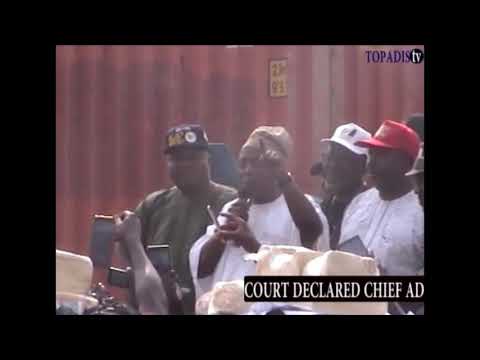 TOPADIS TV. COURT DECLARED CHIEF ADEWOLU LADOJA NOT GUILTY IN#4.7 BILLION FRAUD CASE.