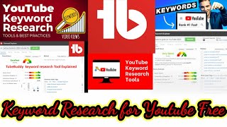Keyword research for youtube । tubebuddy keyword explorer ।keyword tools for youtube । SurajTech