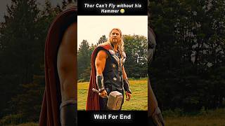 Thor Can't Fly Without His Hammer 😂