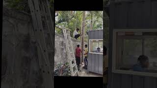 IPCCTV Installation with Optical Fibre Cable