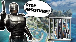 Cleaning Up The city with Officer Korn as Robo Cop | Apex Legends Season 11
