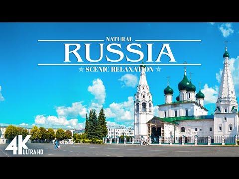 Russia 4k   Scenic Relaxation Film With Calming Music
