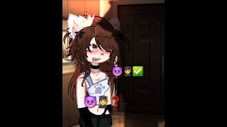 she has an unattainable love..❌️❤️//cr:idk #gacha #oc #shorts #meme #memes #tiktok #cat