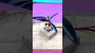 Small Motor Speed Test 🔥⚡ | High RPM Mini Motor Project | DIY Experiment Shorts