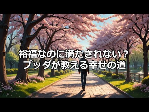 裕福なのに満たされない？　ブッダが教える幸せの道