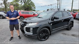 Is the 2025 Mitsubishi Outlander Sport Trail Edition better than a Subaru Crosstrek Wilderness?