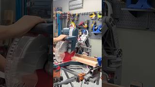 How to make repeated cuts of any length on a miter saw without a fancy miter station.  #woodworking