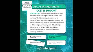 Cisco Certified Support Technician (CCST) IT Support