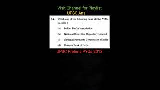 Part 50 : UPSC CSE PYQs 2018 | Economy  #upscpyqs #upscshorts #upsc #upscsimplified