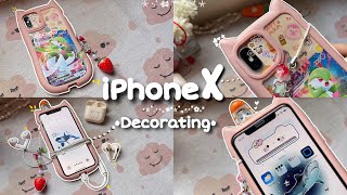 Decorating My iPhone X in 2025 ♡ Phone Case + Customize ★ aesthetic vlog ⋆★✩