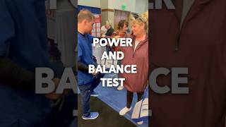 💥Power & ⚖️Balance Test!  #bodybalance #bodyimprovement #wellbeing