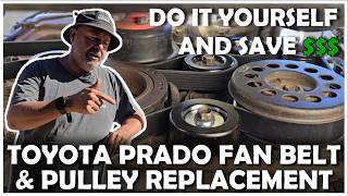 DIY Idler Pulley and Belt Swap on a V6 120 Series Prado: Tools and Tips