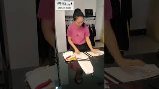 How to fold all types of clothes 42 #diyideas  #dailyhacks  #youtubeshorts   #shorts