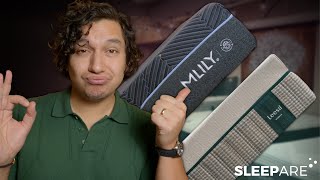 The Most Luxurious Mattress? MLILY Midnight Ice 3.0 VS Leesa Reserve Hybrid Comparison & Review 2025