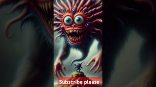 Humanoid virus 🦠 ai creature 👽👻 #aicreature #shortsfeed #shorts @CrazyXYZ @MrBeast