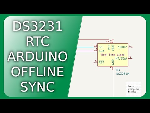 DS3231 RTC (Real Time Clock) Arduino offline time sync