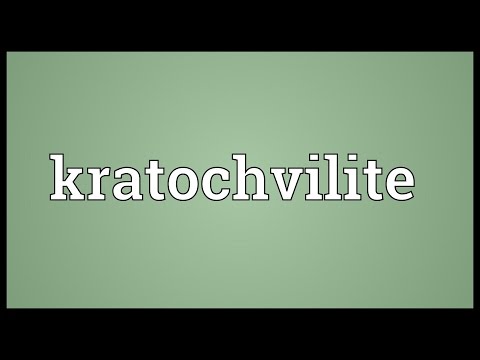 Kratochvilite Meaning