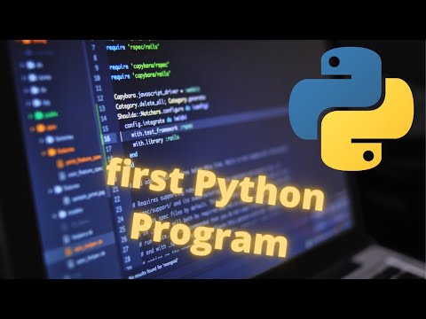First Python Program